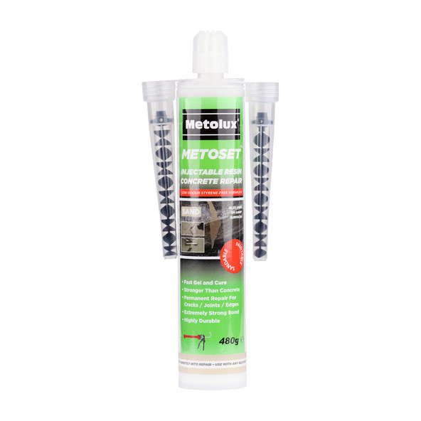 Metolux Metoset Concrete Repair Resin - Sand - 480g