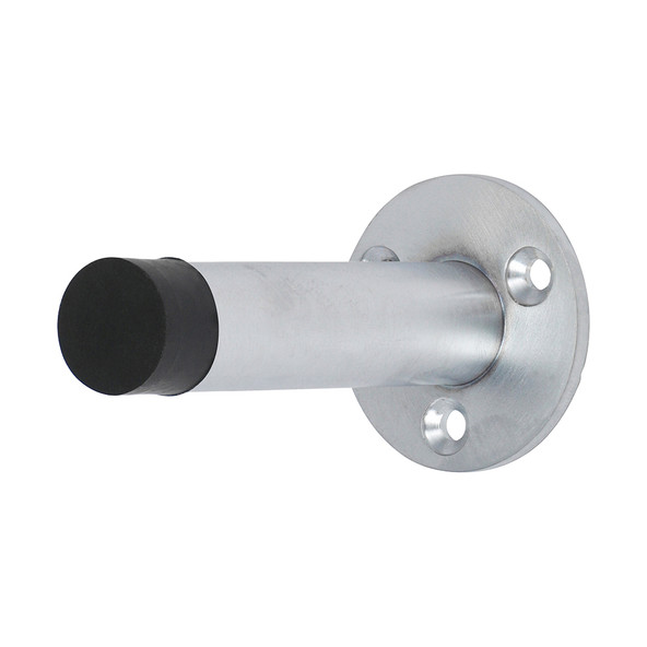 TIMCO Projection Door Stop - Satin Chrome - 70mm