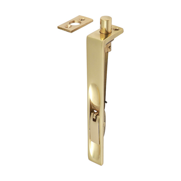Lever Action Flush Bolt - Polished Brass Lever Action Flush Bolt - Polished Brass