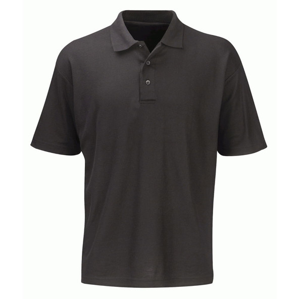 PS240 Polo Shirt - Black - (XL)