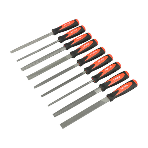 TIMCO File & Rasp Set - 9pcs