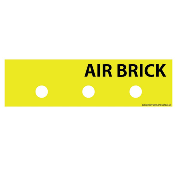 Air Brick Stickers - Pack of 50 