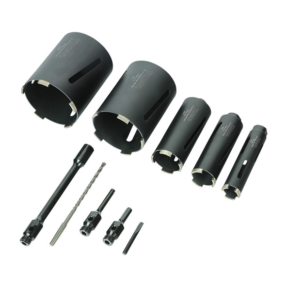 TIMCO Dry Diamond Core Drill Kit - 5pcs - Case of 5
