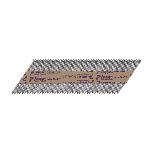 Paslode Paslode IM350+ Nails & Fuel Cells Trade Pack - Ring Shank - Galvanised + - 141210 - 2.8 x 63/3CFC - Box of 3300
