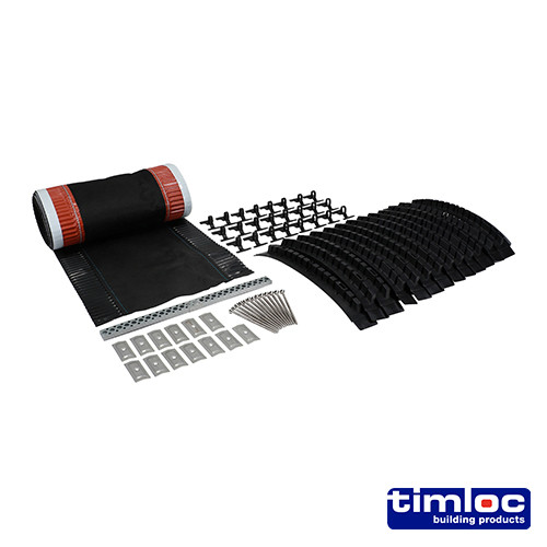 TIMLOC Timloc Roll Out Dry Fix Ridge Kit - Black - 54700 - 6m