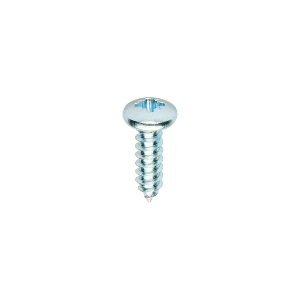 Metal Tapping Screws - PZ - Pan - Self-Tapping - Zinc