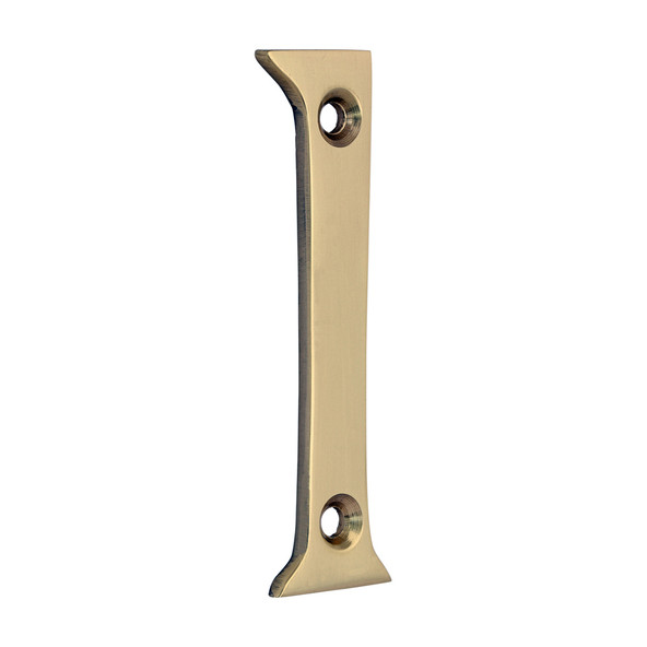 TIMCO Door Numeral 1 - Polished Brass - 75mm
