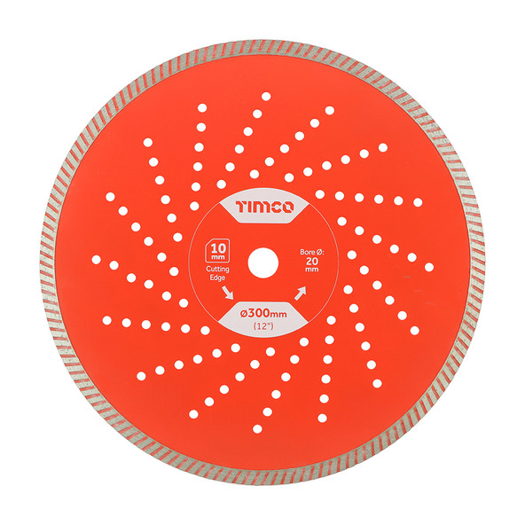 TIMCO Trade Diamond Blade - Continuous - 300 x 20.0mm