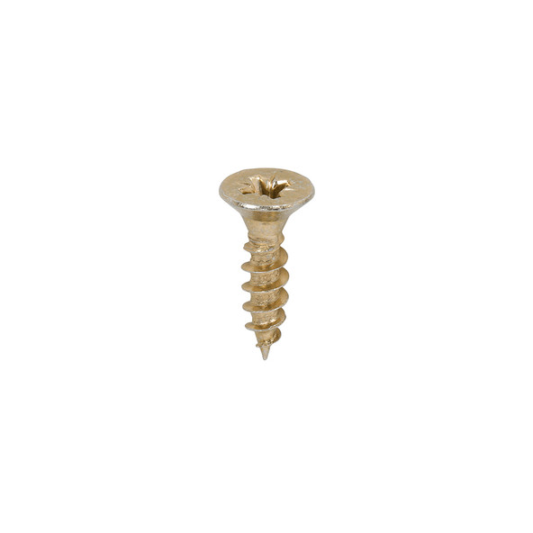 Classic Multi-Purpose Screws - PZ - Double Countersunk - Yellow
