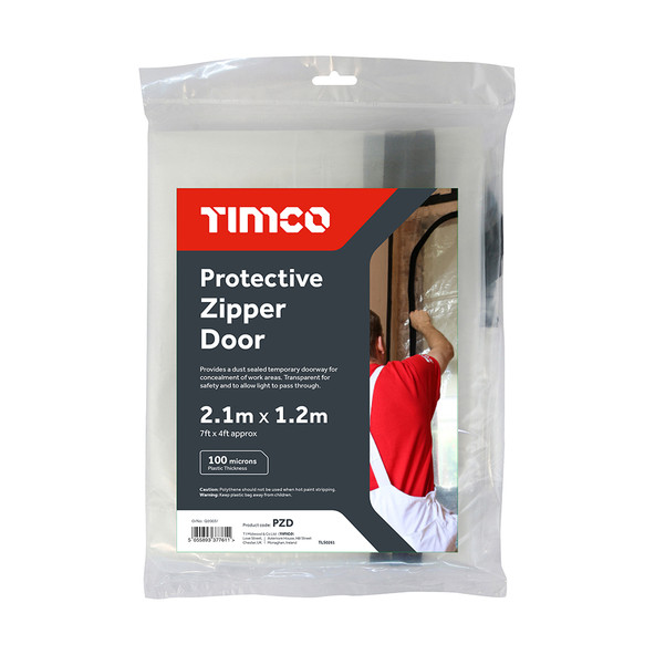 TIMCO Protective Zipper Door - 2.1m x 1.2m