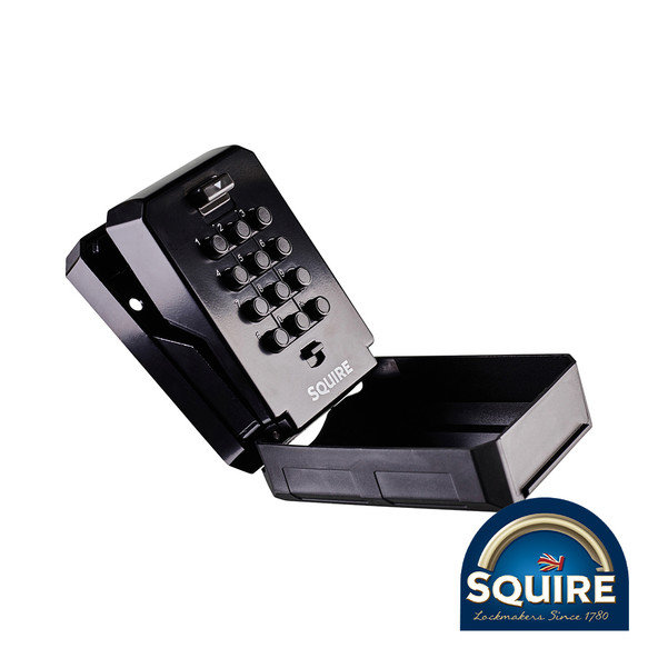 Squire Keykeep 2 Push Button Key Safe - KEYKEEP2 - 121 x 78 x 57mm