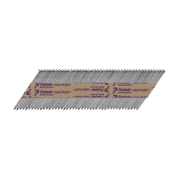 Paslode Paslode IM350+ Nails & Fuel Cells Trade Pack - Ring Shank - Galvanised + - 141221 - 3.1 x 63/2CFC - Box of 2200