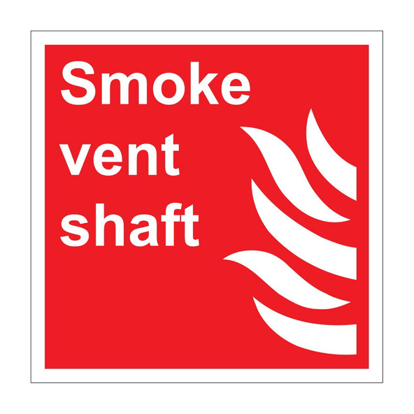 Smoke Vent 200mm X 200mm - 1mm PVC - 4S1281RP