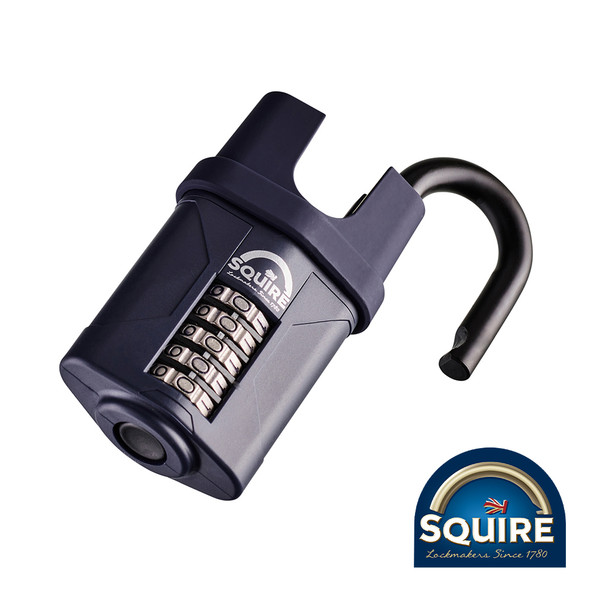 Squire Combination Padlock - Steel Closed Shackle - CP60CS - 60mm