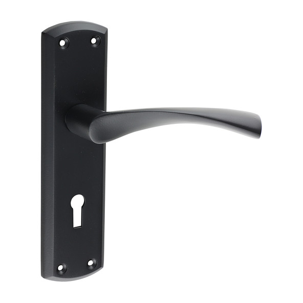 TIMCO Zeta Lock Handles - Matt Black - 175 x 45mm