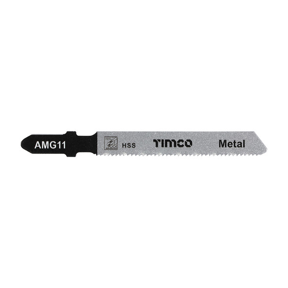 TIMCO Jigsaw Blades - Metal Cutting - HSS Blades - T118A - T118A - Pack of 5
