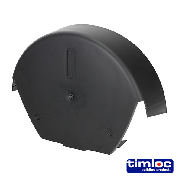 TIMLOC Universal 1/2 Round Cap Black - 280 x 145mm