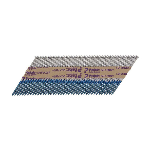 Paslode Paslode IM360Ci Nails & Fuel Cells Trade Pack - Ring Shank - Galvanised + - 141074 - 3.1 x 90/2CFC - Box of 2200