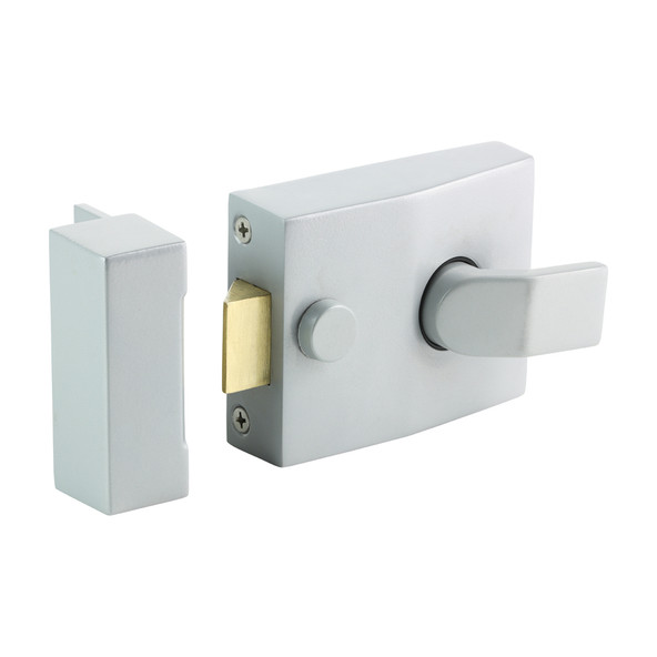 TIMCO Nightlatch - Silver - 94 case / 60 backset