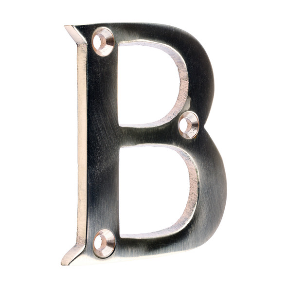 TIMCO Door Letter B - Polished Brass - 64mm