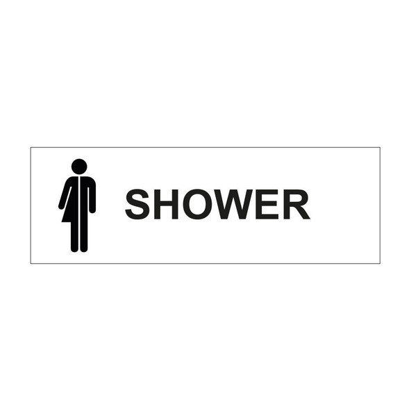 Gender Neutral Shower - 300x100mmx1PVC