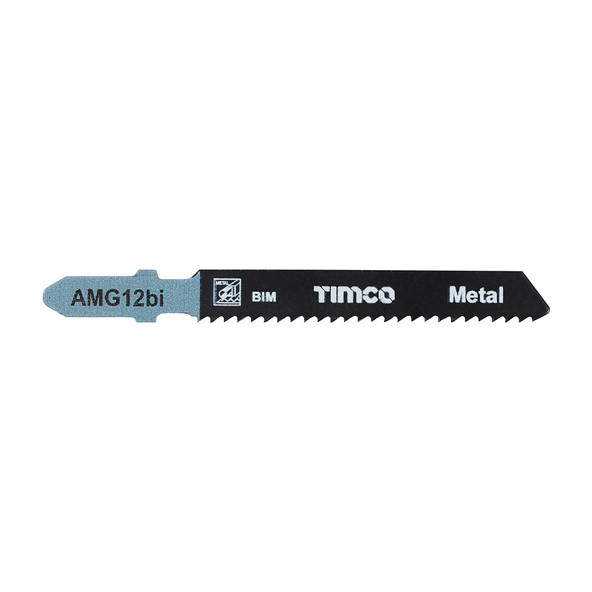 TIMCO Jigsaw Blades - Metal Cutting - Bi-Metal Blades - T118BF - T118BF - Pack of 5