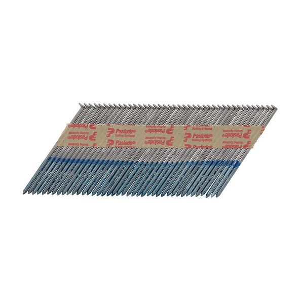 Paslode Paslode IM350+ Nails & Fuel Cells Retail Pack - Plain Shank - Hot Dipped Galvanised - 141267 - 3.1 x 90/1CFC - Box of 1100