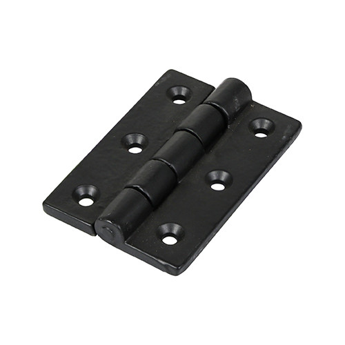 TIMCO Cast Iron Butt Hinge (200) - Black - 75 x 50mm