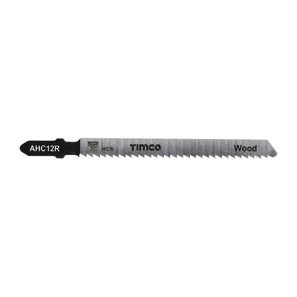 TIMCO Jigsaw Blades - Wood Cutting - HCS Blades - T101BR - T101BR - Pack of 5