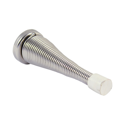 TIMCO Spring Door Stops - Nickel - 78 x 24 - Pack of 2
