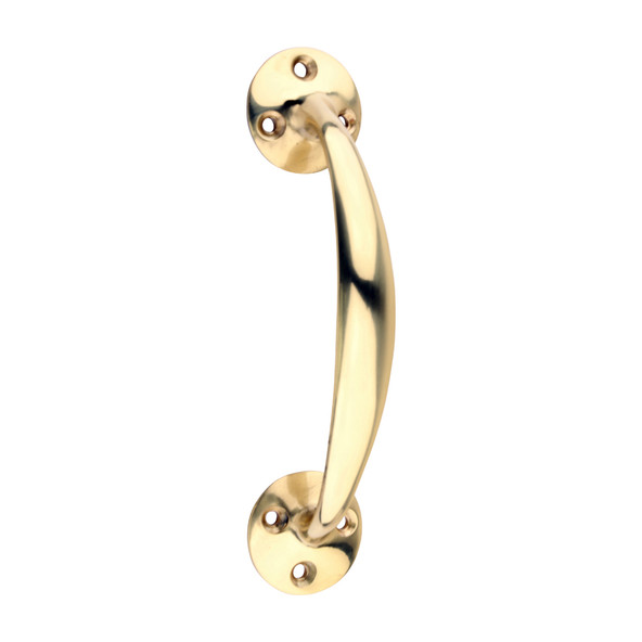 TIMCO Bow Handle - Polished Brass - 152mm