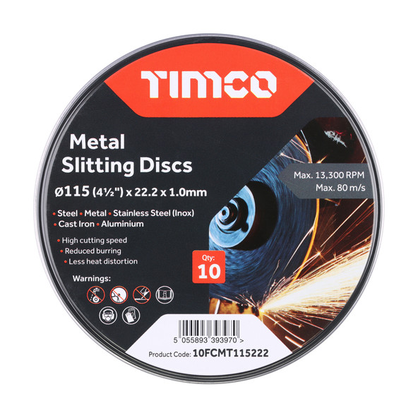 Bonded Abrasive Disc - For Cutting