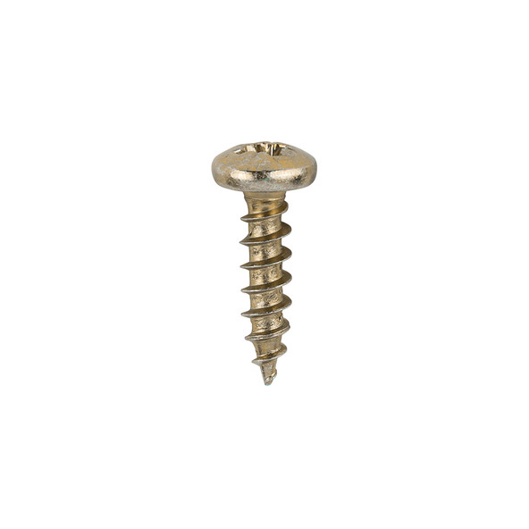 Classic Multi-Purpose Screws - PZ - Pan Head - Yellow