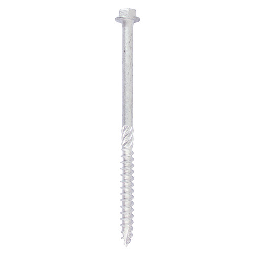 Timber Frame Construction & Landscaping Screws - Hex - Exterior - Silver Organic