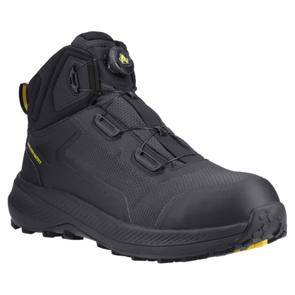Amblers AS320C Ridgeway BOA Safety Boot - S7S/FO/HRO/SR/ESD - Black