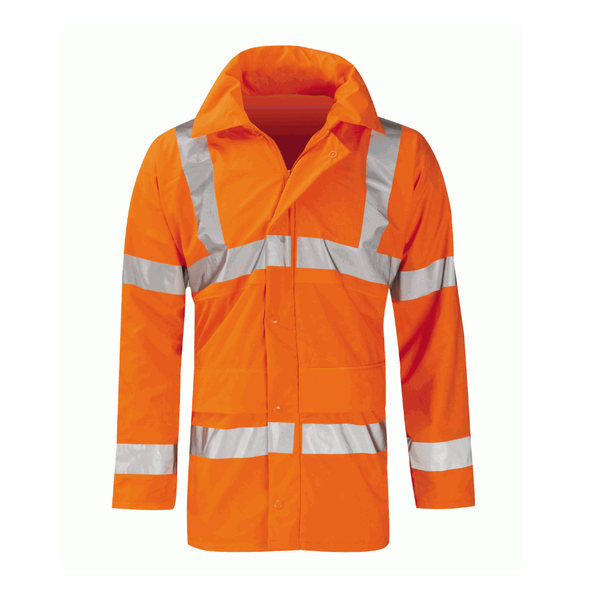 Rail Hi Vis Nickel Unpadded Coat