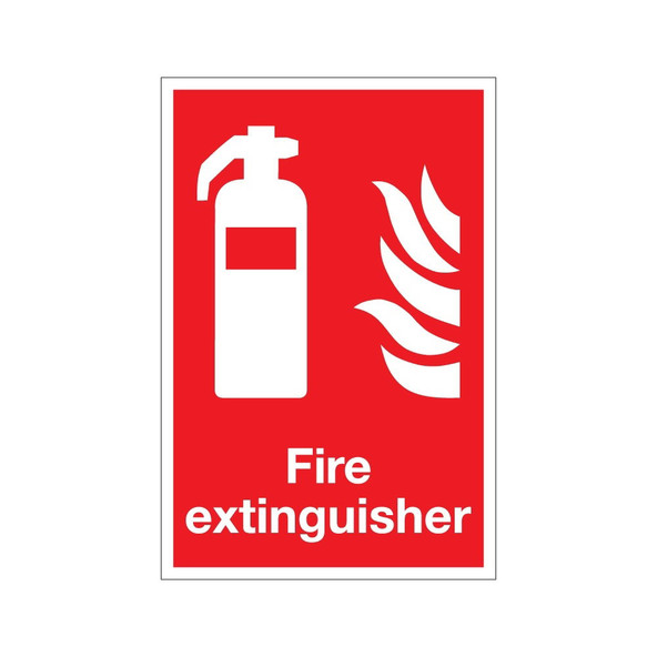 Fire extinguisher 200mm x 300mm