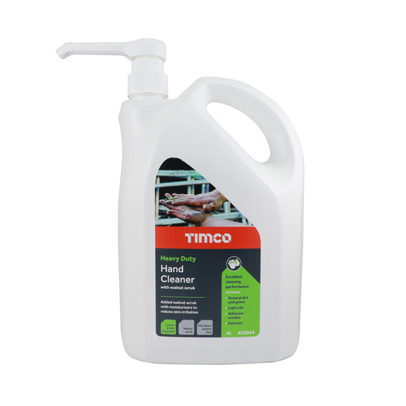 TIMCO Heavy Duty Hand Cleaner with Pump - 4 Litre