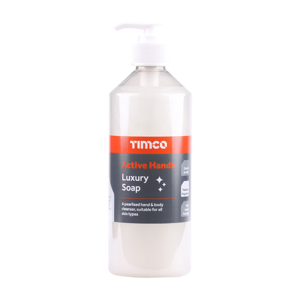 TIMCO Active Hands Luxury Soap - 500ml - Pump Bottle