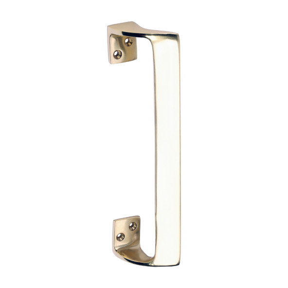 TIMCO Oval Grip Pull Handle - Polished Brass - 228mm