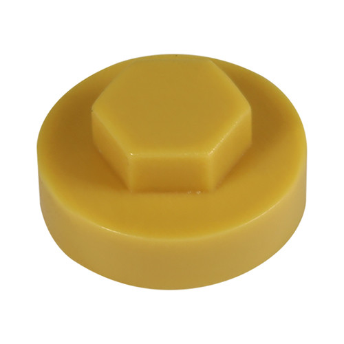TIMCO Hex Head Cover Caps - Bamboo - 16mm - Bag of 1000
