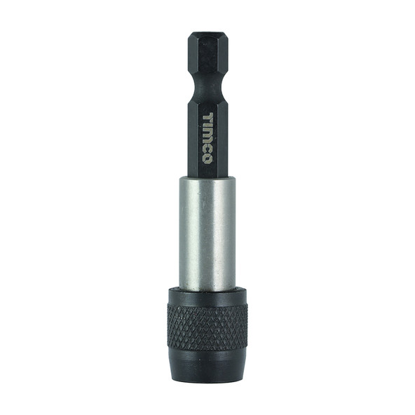 TIMCO Quick Release Magnetic Bit Holder - 1/4 x 60mm - Jar of 15