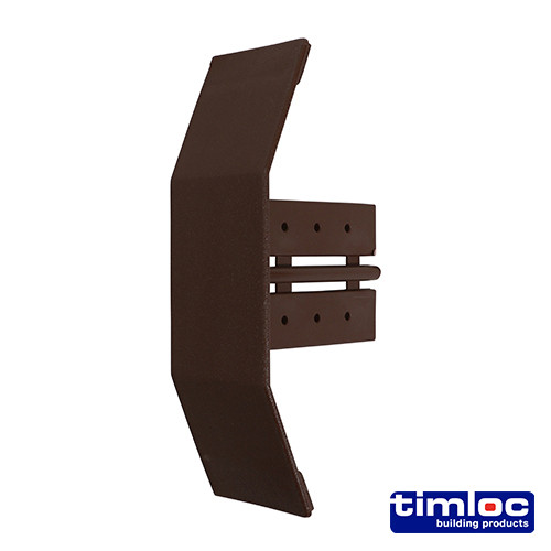 TIMLOC Timloc Ambi-Verge Eaves Starter - Brown - 99155 - 155 x 105mm
