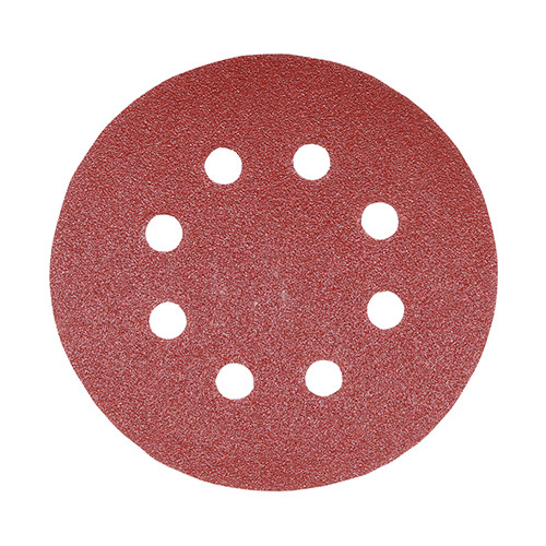 Random Orbital Sanding Discs - Mixed - Red