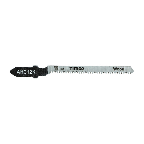 TIMCO Jigsaw Blades - Wood Cutting - HCS Blades - T101AO - T101AO - Pack of 5