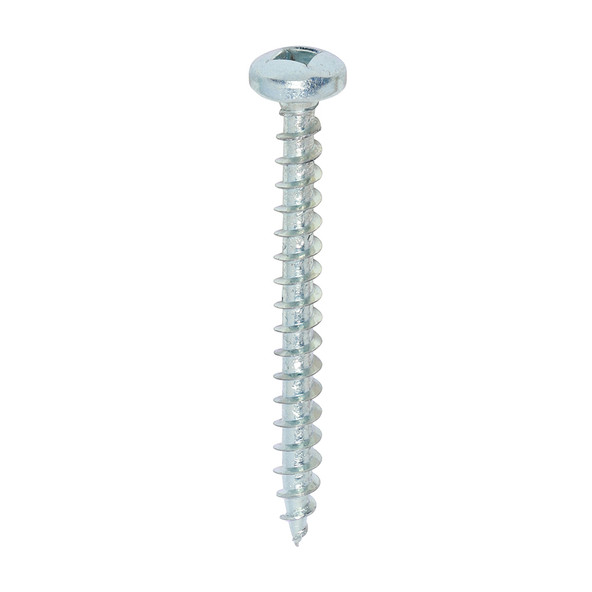 Solo Chipboard & Woodscrews - SQ - Pan - Zinc