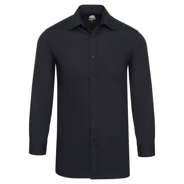 5410 The Essential Long Sleeve Shirt - Black - (15.5")
