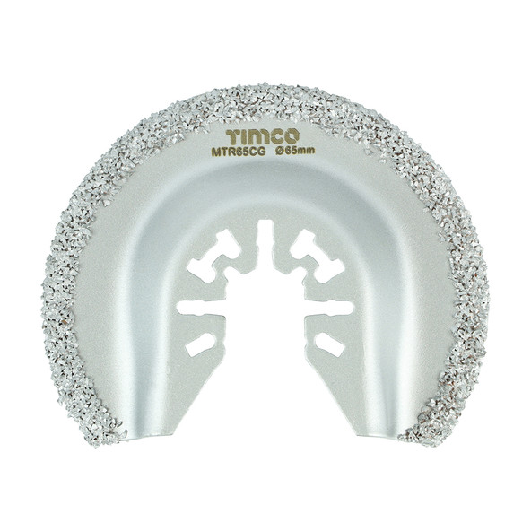 TIMCO Multi-Tool Blade - Radial Grit - For Tiles - Dia.65mm