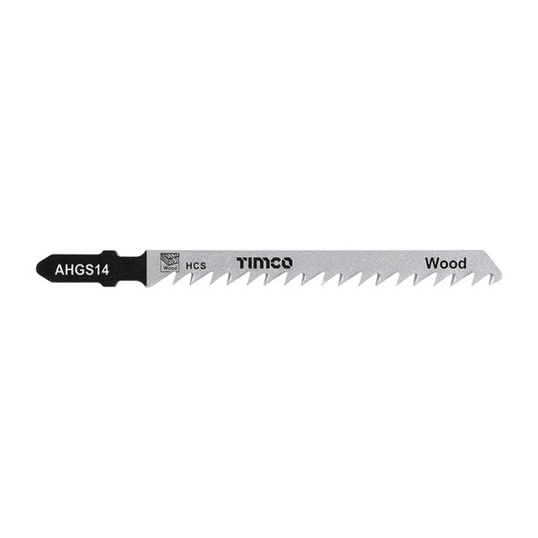 TIMCO Jigsaw Blades - Wood Cutting - HCS Blades - T144D - T144D - Pack of 5