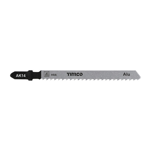 TIMCO Jigsaw Blades - Metal Cutting - HSS Blades - T127D - T127D - Pack of 5